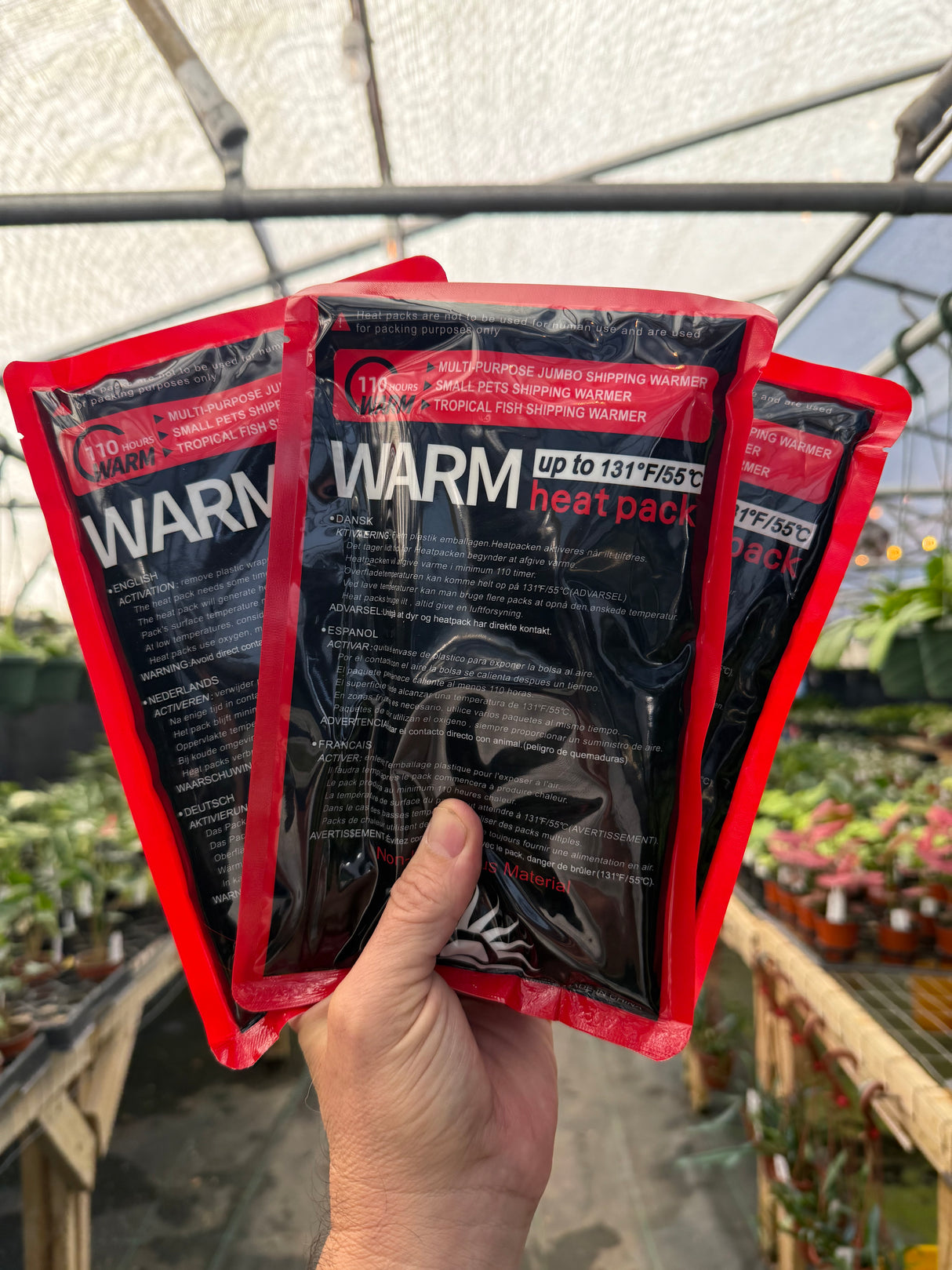 110hr Jumbo Heat Packs (3 pack) - Canopy Plant Co.