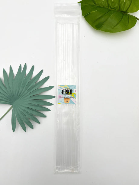 16" Arka Acrylic Plant Support Stick (10 Pack) - Canopy Plant Co.