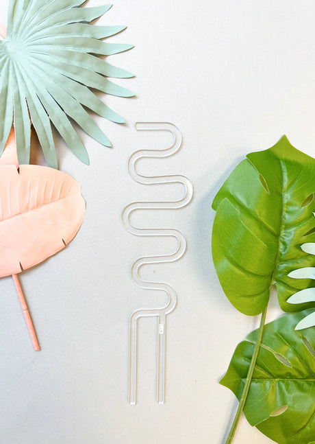 10" Arka Acrylic 'Sway' Plant Stake - Canopy Plant Co.